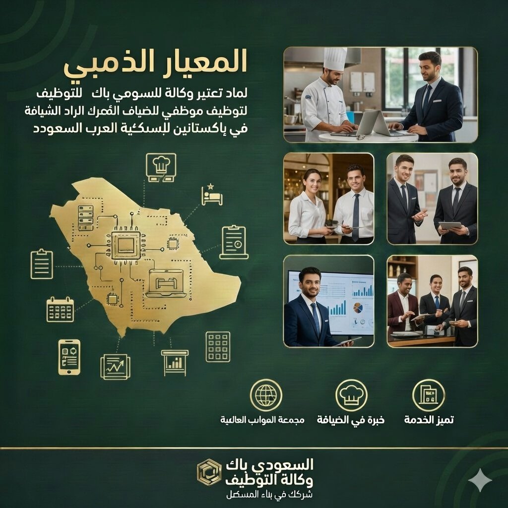 استقدام كوادر ضيافة باكستانية في السعودية
