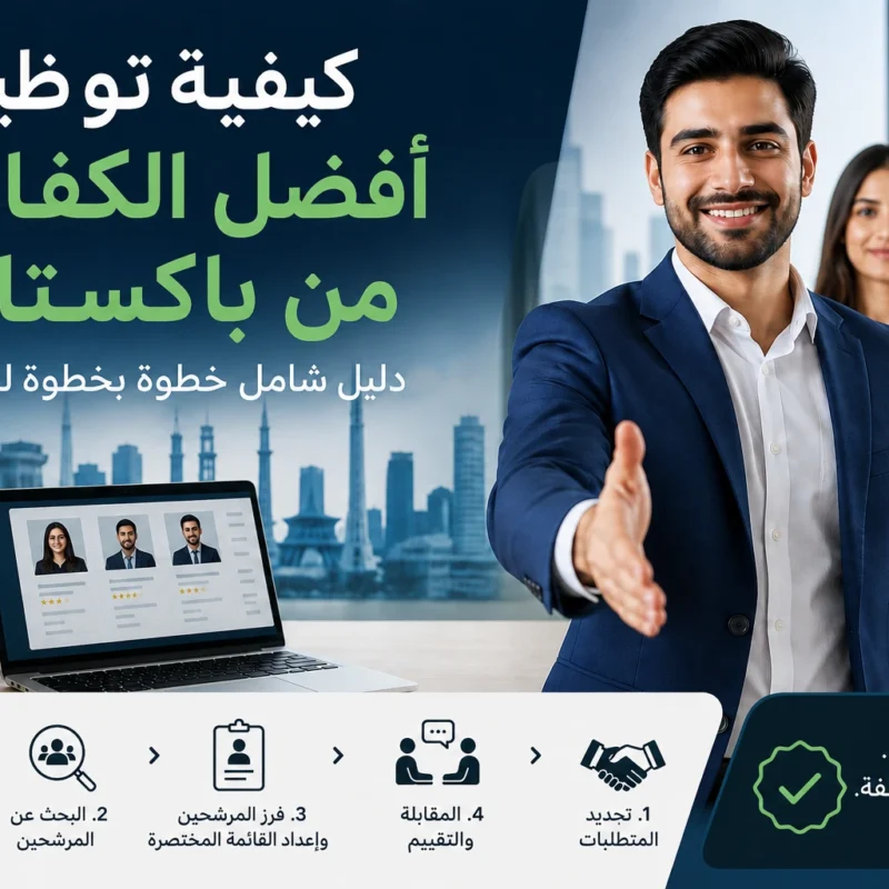 أفضل الكفاءات من باكستان: دليل التوظيف الشامل خطوة بخطوة